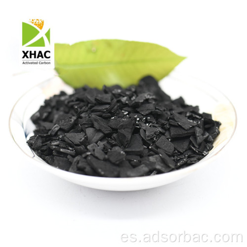 8 * 30 cáscara de coco de carbono activado para tratamiento de agua